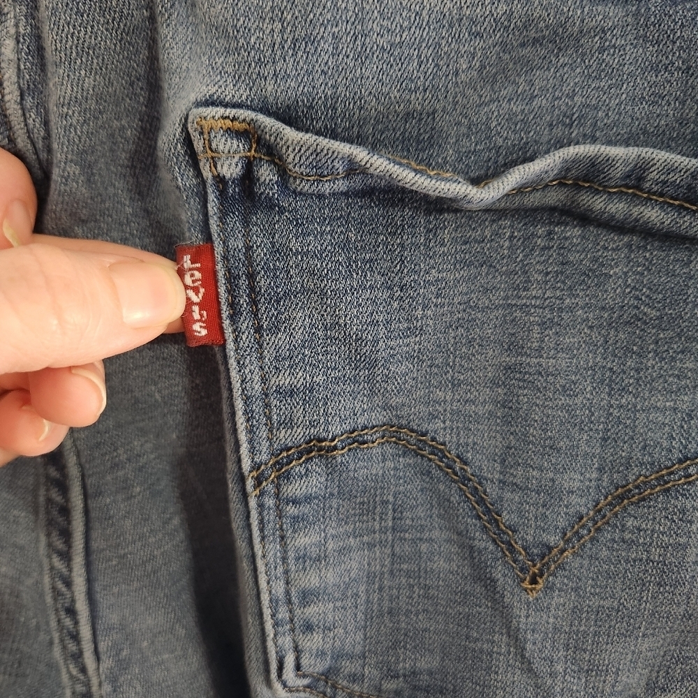 Levi strauss 315 shaping bootcut soft denim size High Waisted 24W - Picture 7 of 9